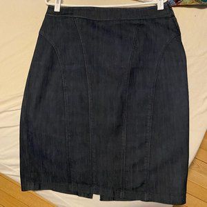 Ann Taylor Denim Pencil Skirt